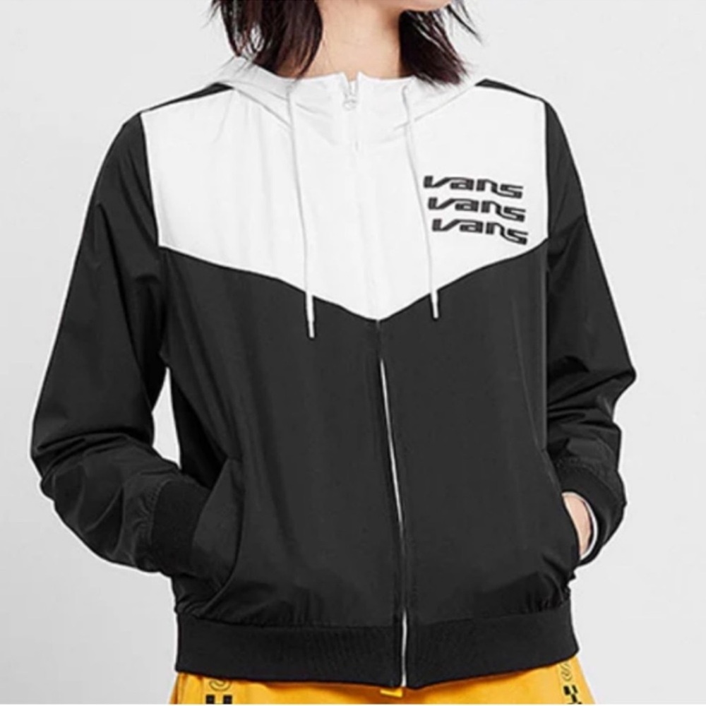 Vans Black and White Women's Jacket